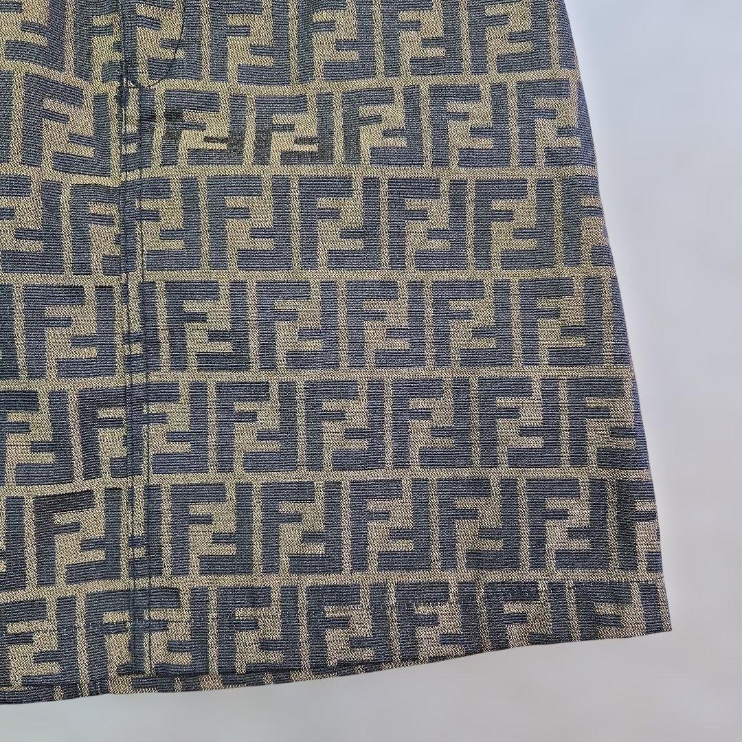 美品　FENDI 　フェンディ ズッカ柄タイトスカート　26インチ