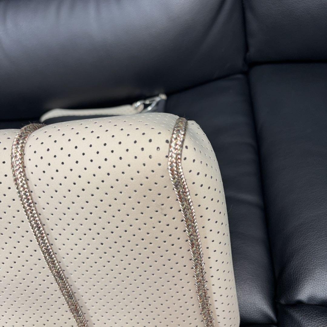 【大人気】極美品　ステイトオブエスケープ　 トートバッグ　ベージュ　大容量