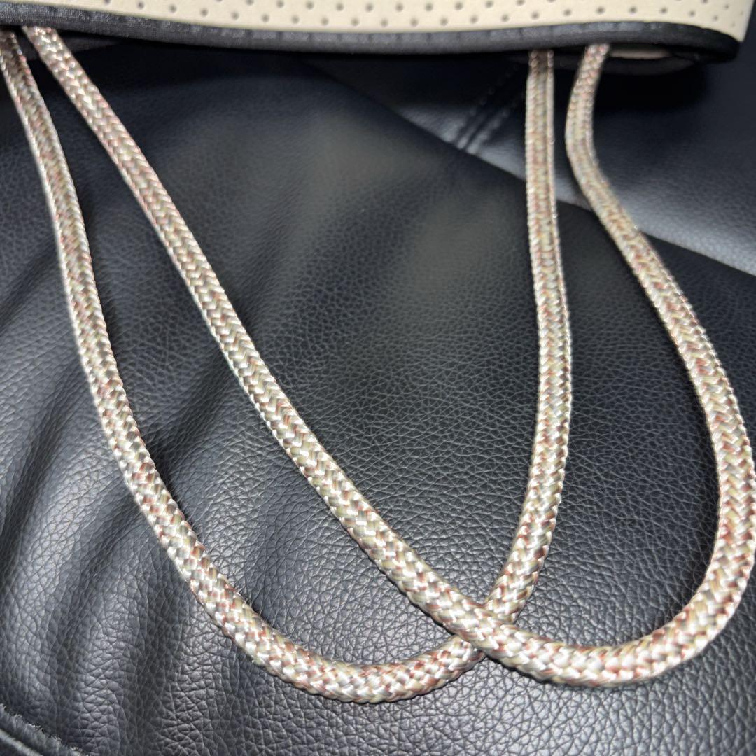 【大人気】極美品　ステイトオブエスケープ　 トートバッグ　ベージュ　大容量