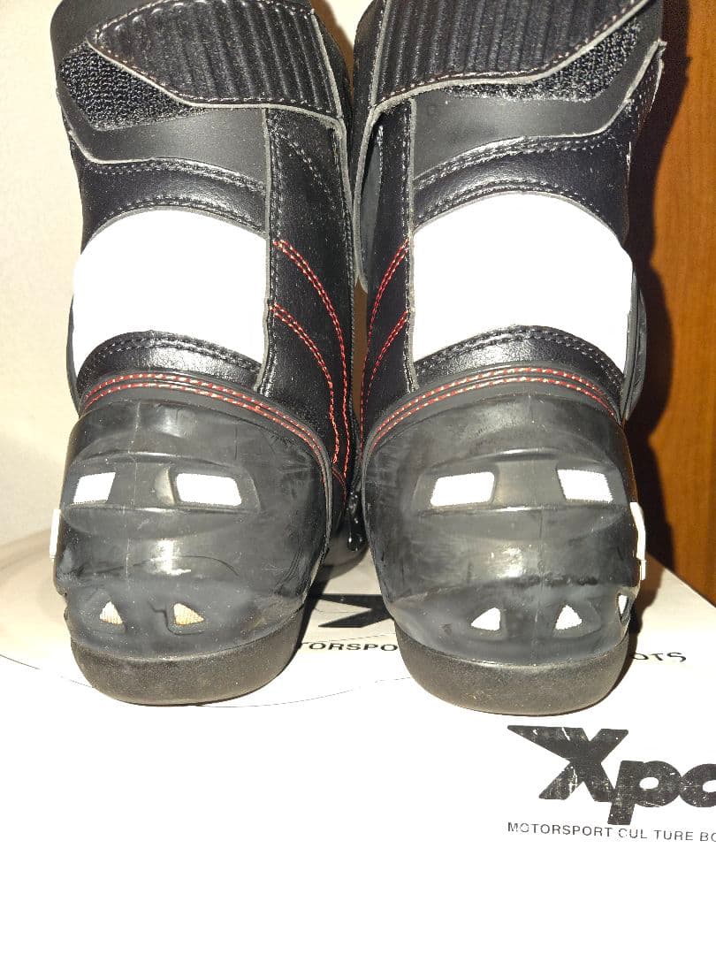 ★美品★xpd X-ONE Nero レザー レーシングブーツ バイクブーツ