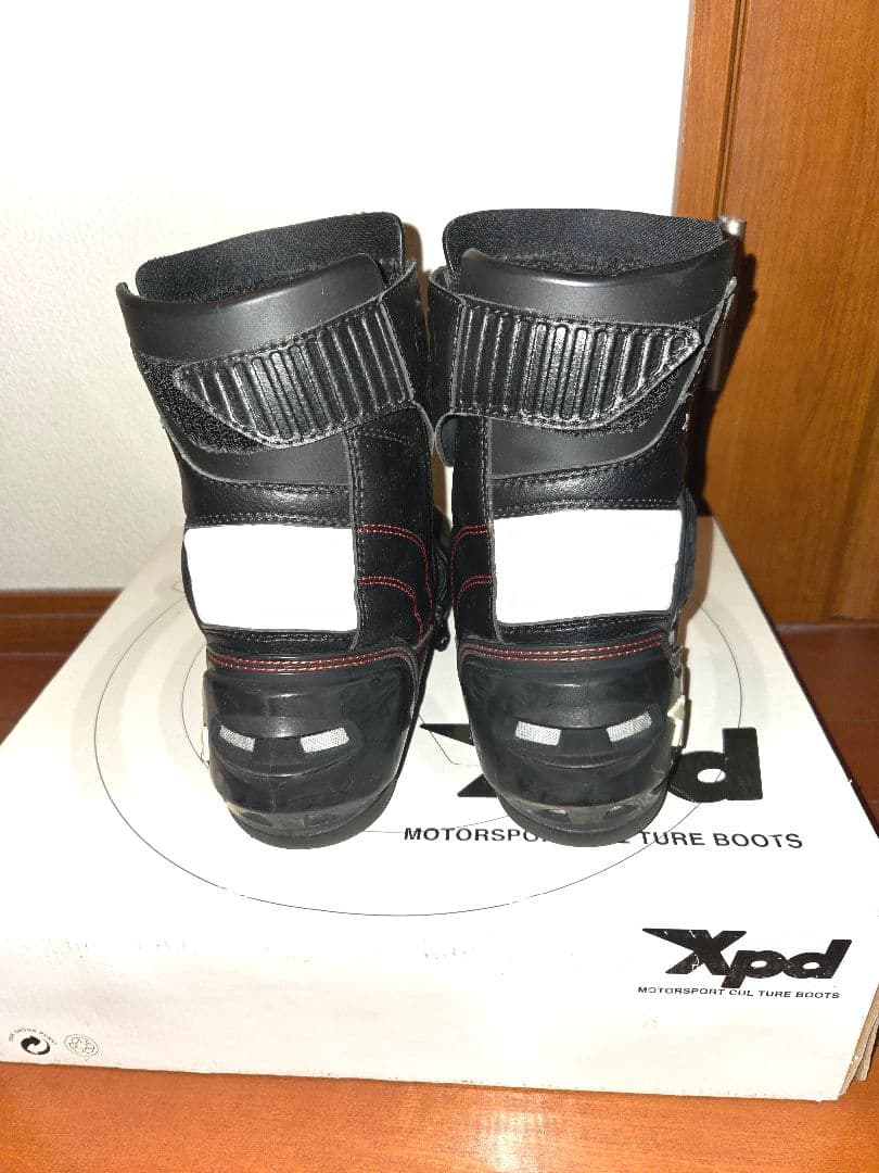 ★美品★xpd X-ONE Nero レザー レーシングブーツ バイクブーツ