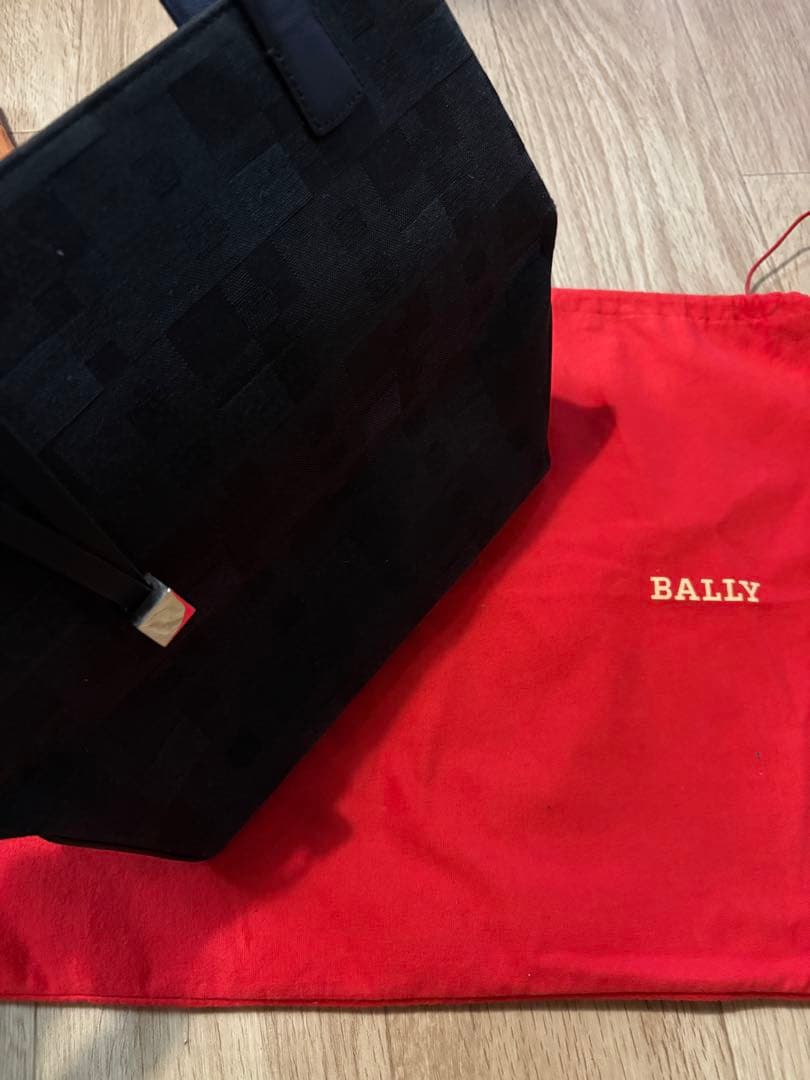 バリーBALLY ブラック トートバッグ