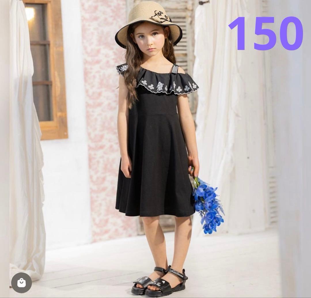 専用　ANNA SUImini♡♡ワンピース♡♡黒150