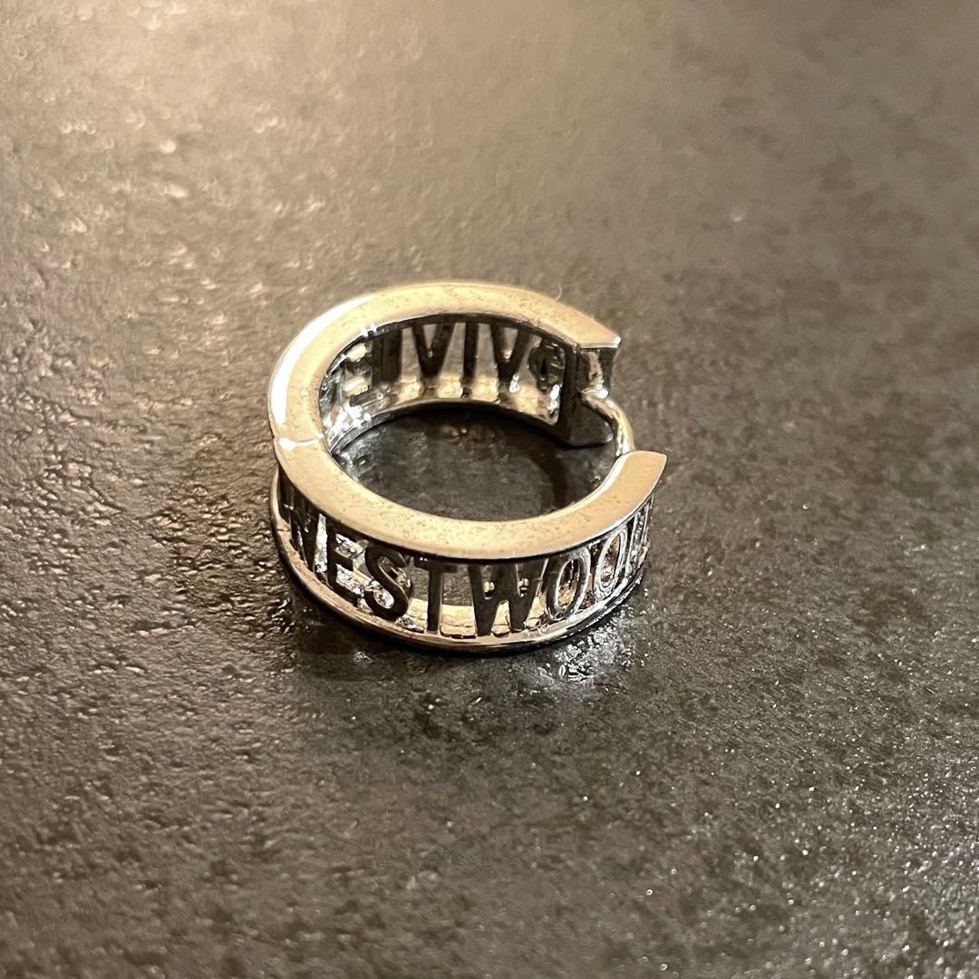 VivienneWestwood シングルフープピアス片耳