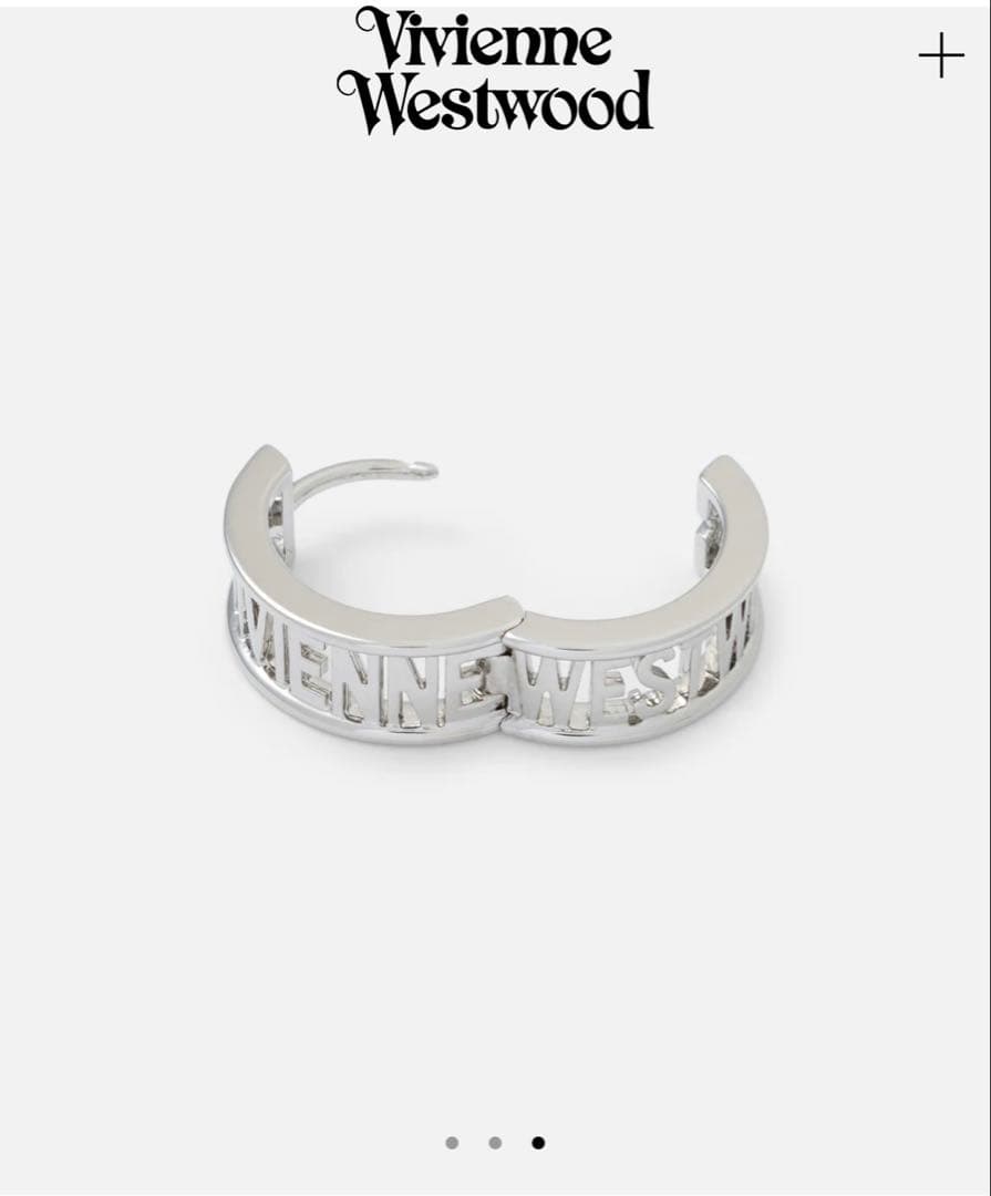 VivienneWestwood シングルフープピアス片耳