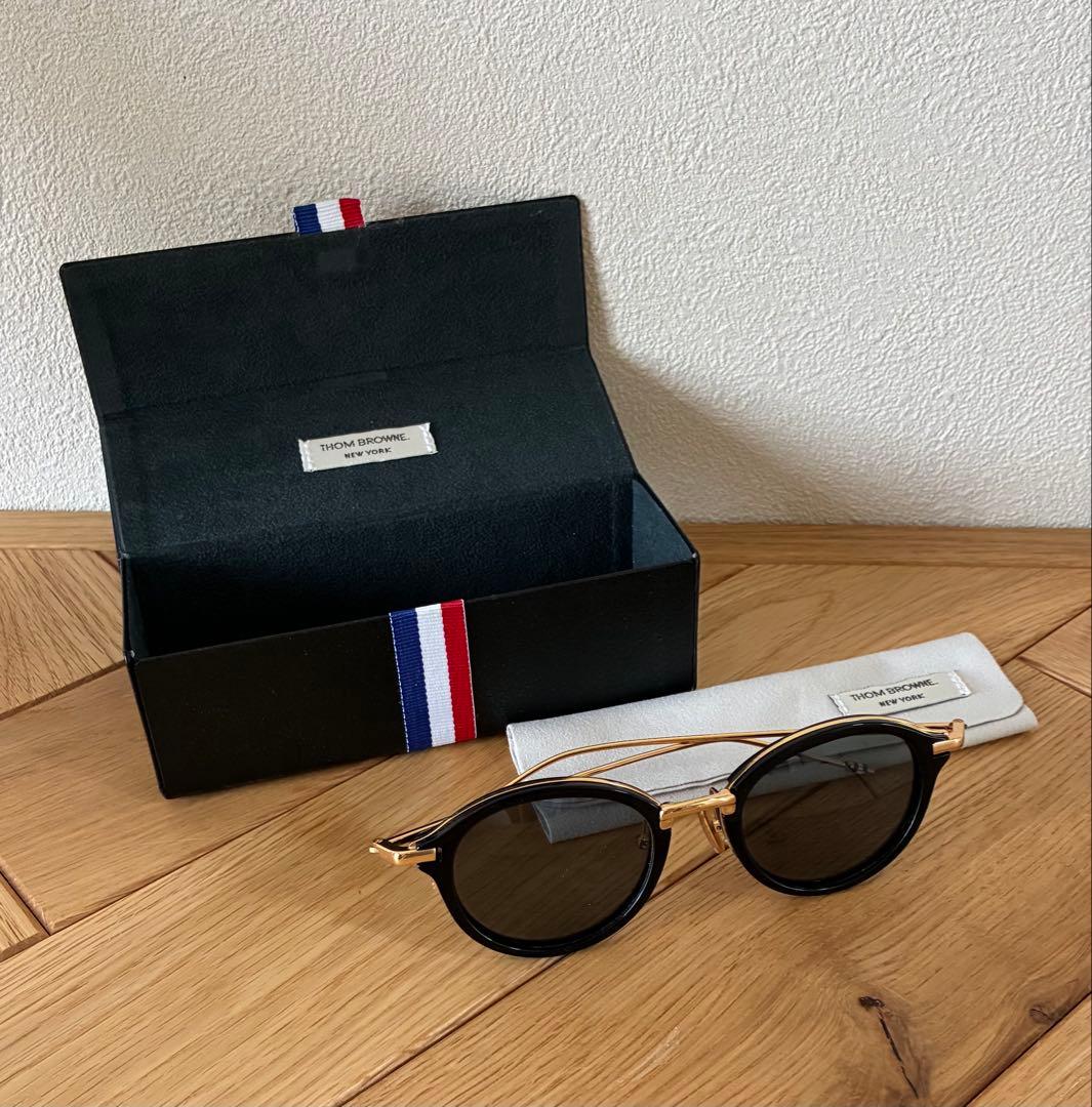 即日配送 / THOM BROWN トムブラウン サングラス 49◻︎21-150