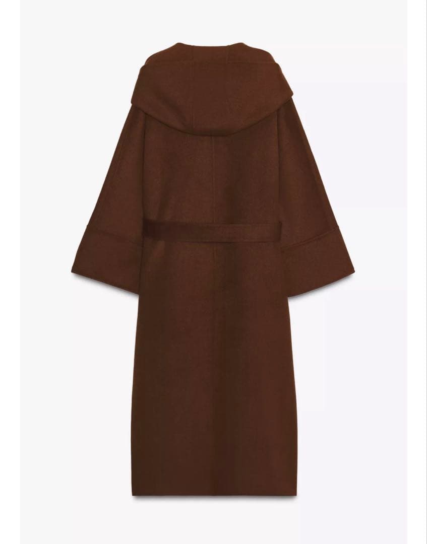 週末限定価格！ZARA ウールベルト付きロングコート