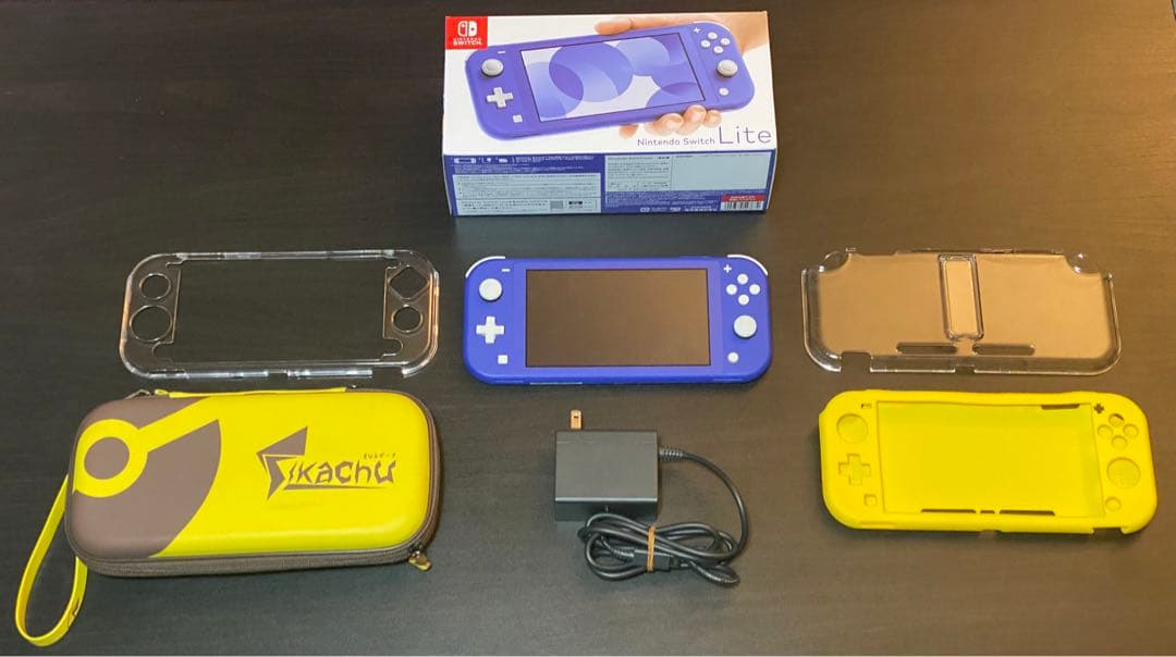 【美品】Nintendo Switch Lite ブルー 本体 完動品