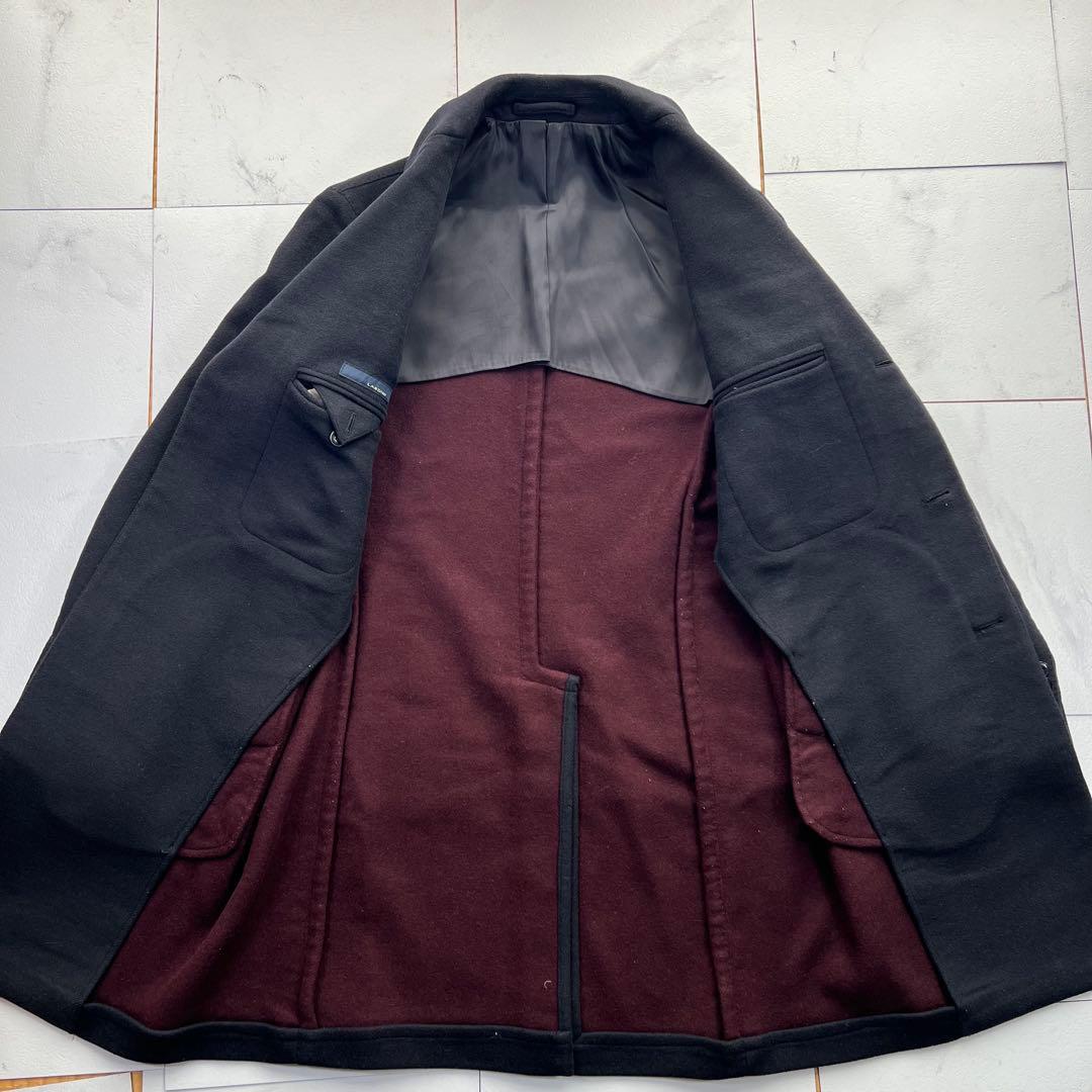 LARDINI ラルディーニ チェスターコート ウール　ブートニエール 48
