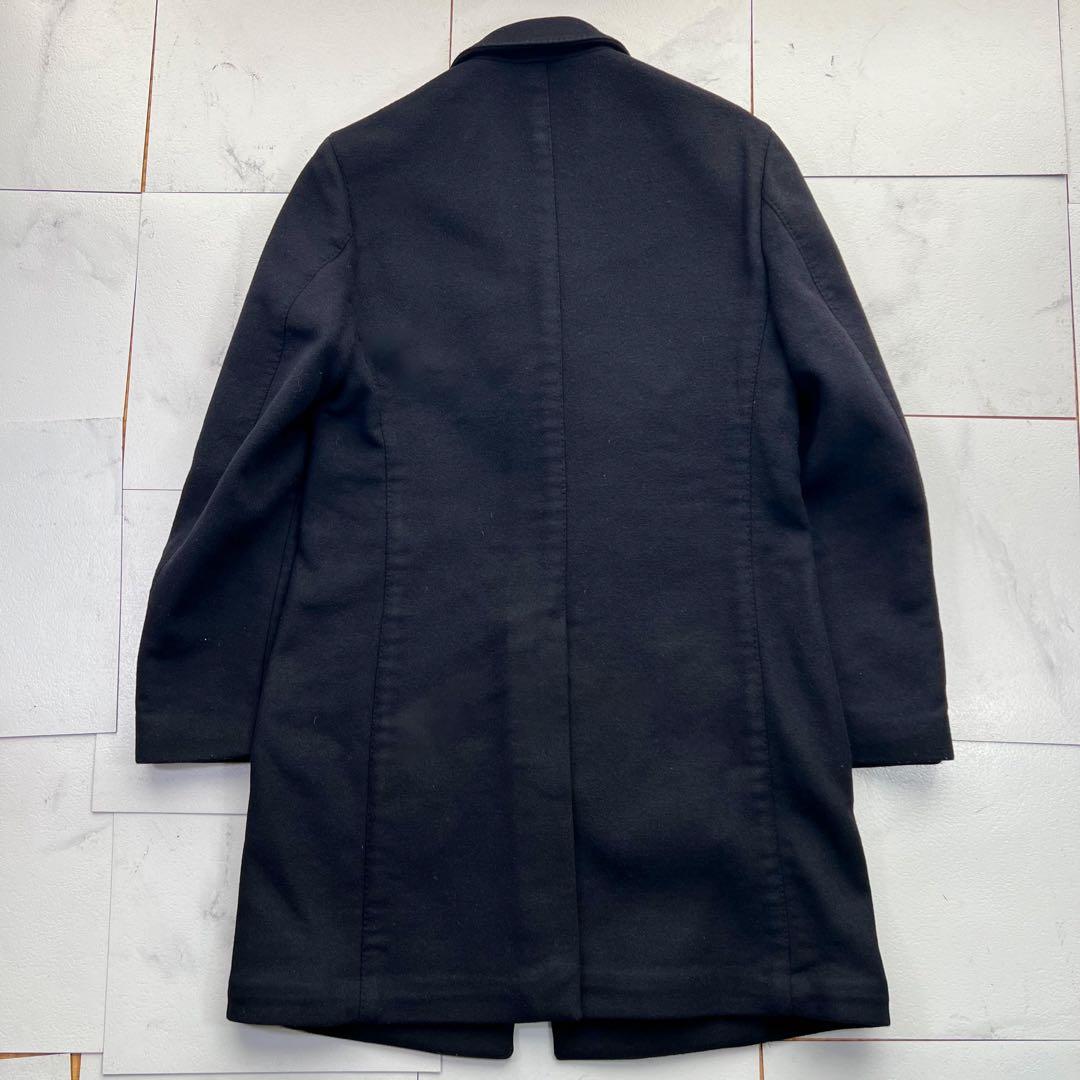 LARDINI ラルディーニ チェスターコート ウール　ブートニエール 48