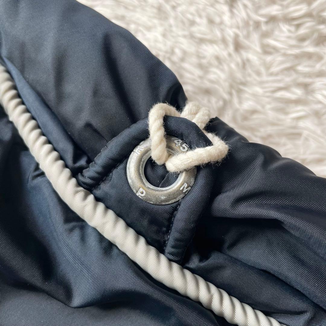 45rpm& 美品 セーラーダウンベスト 2 紺赤