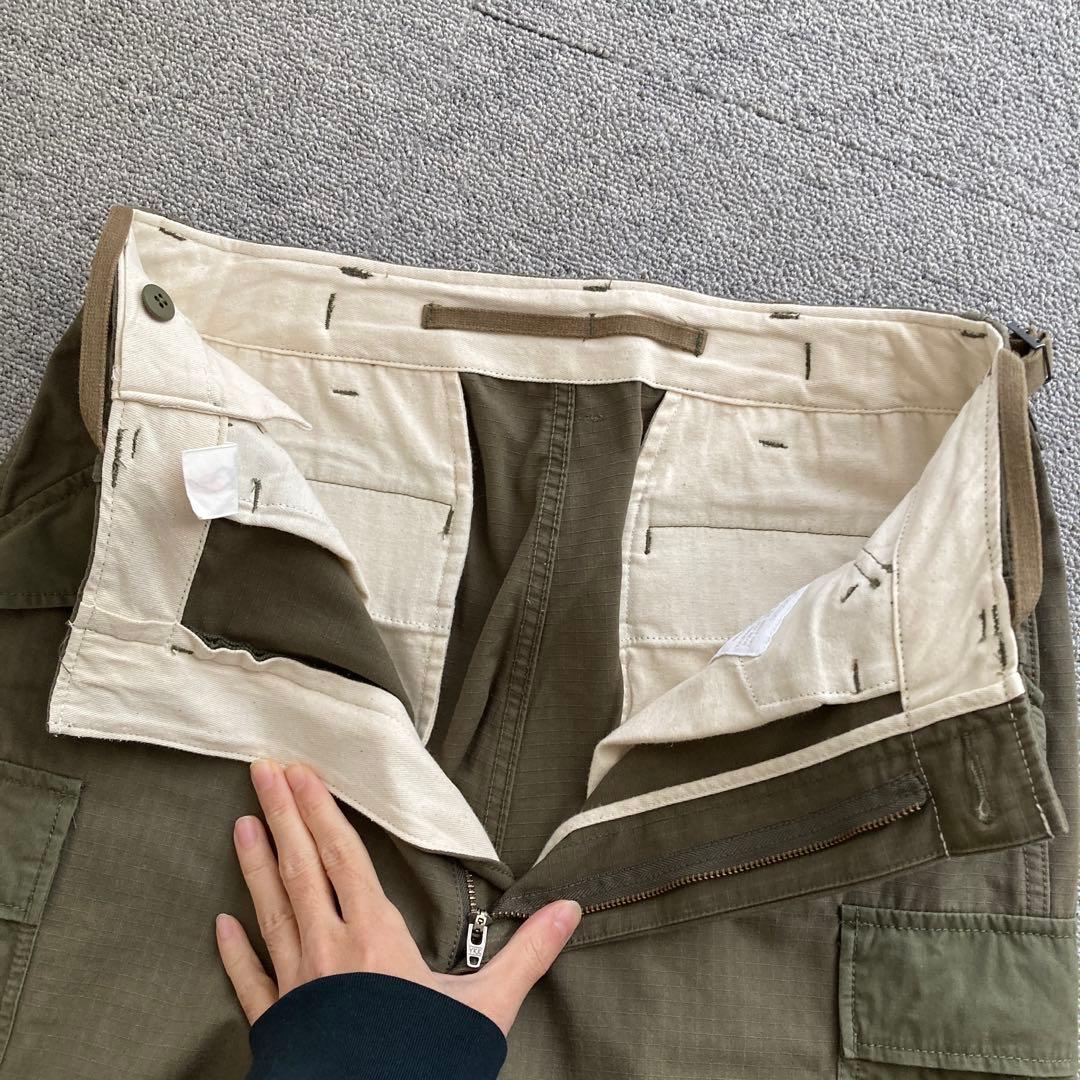 【ほぼ新品】WSサイズ ナナミカ カーゴパンツ パープルレーベル M-65