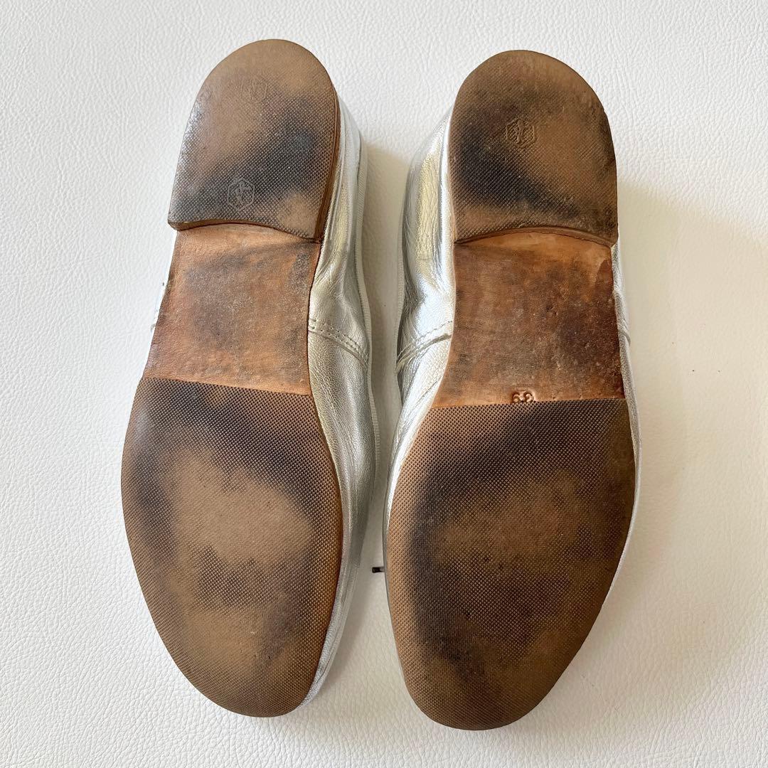 ▼ポルセリ×A.P.C アーペーセー【39】フラット バレエシューズ パンプス