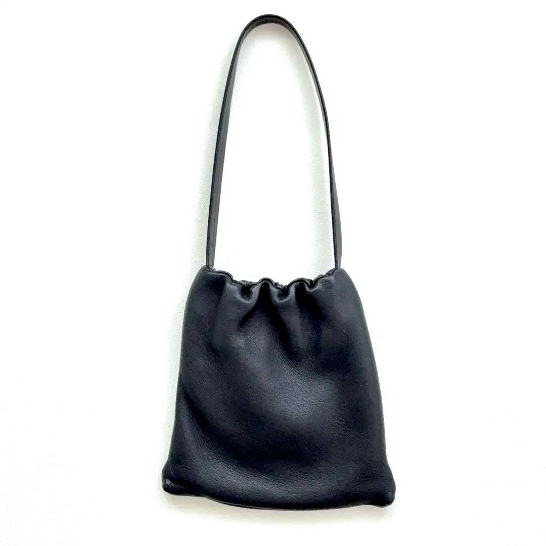 Aeta DEER LEATHER ディアレザー バック ブラック