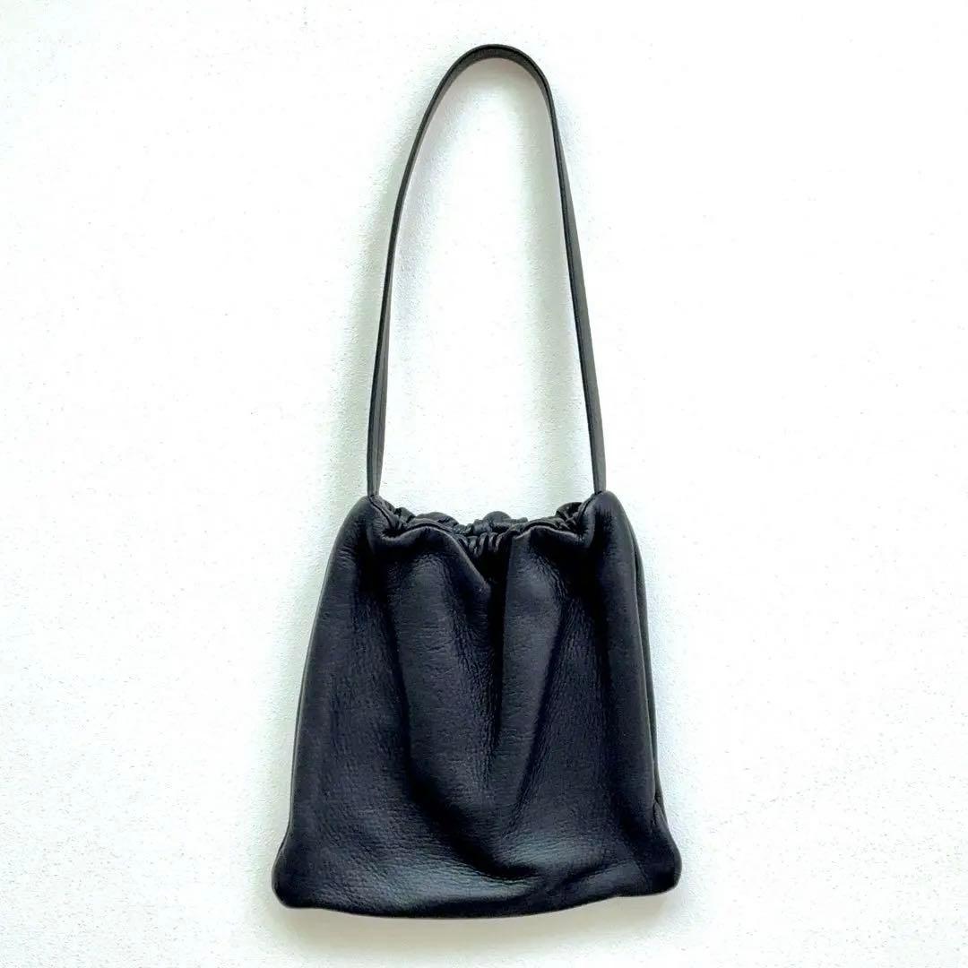 Aeta DEER LEATHER ディアレザー バック ブラック