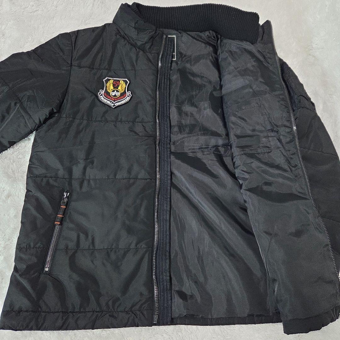 【極美品】ALPHA INDUSTRIES フライトジャケット MA-1 黒XL