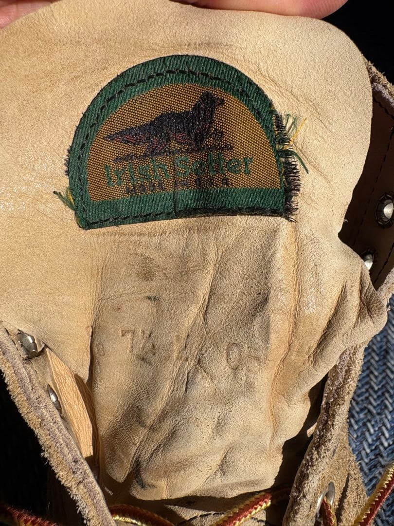 レッドウィング Red wing8167半円犬タグ 90s サイズ7 1/2