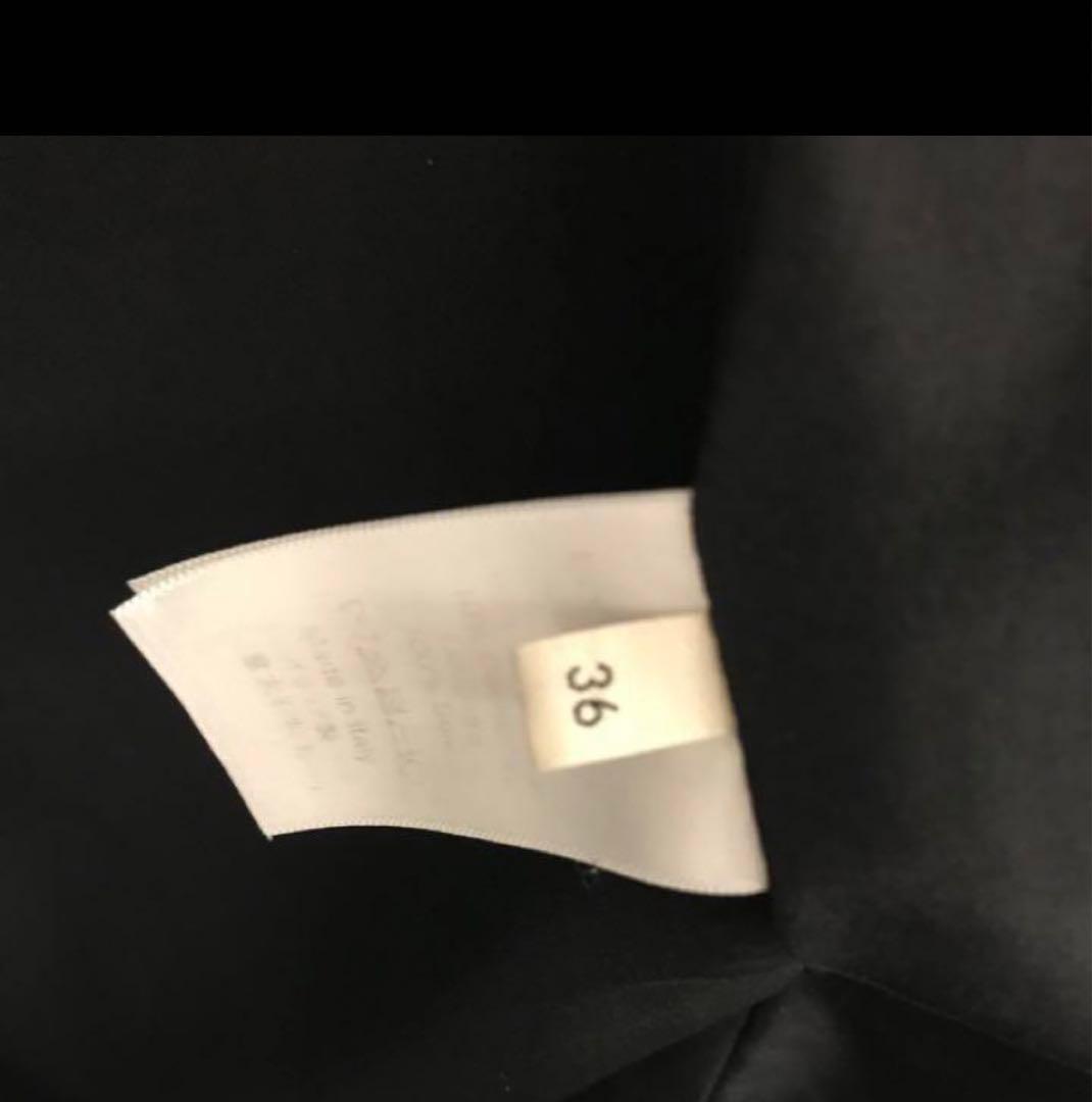 セリーヌ　クロンビーコート　 ネイビー36サイズ