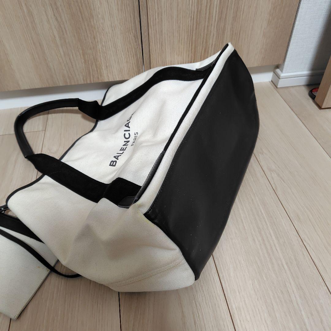BALENCIAGA トートバッグ ホワイト/ブラック