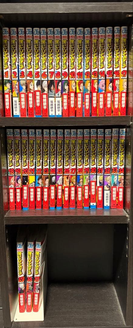 【漫画】僕のヒーローアカデミア　1〜37巻セット　初版本多数