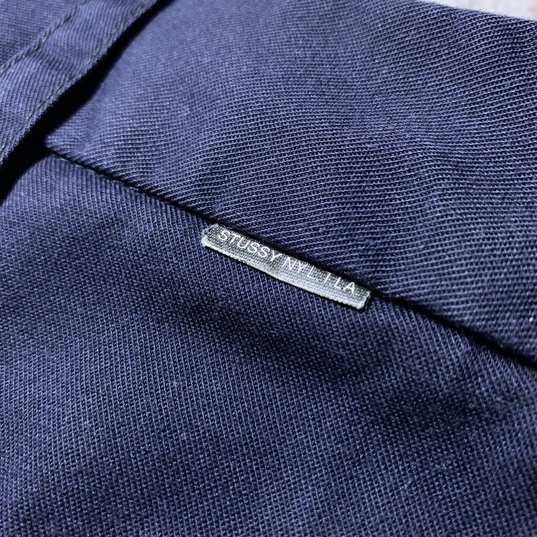 L*u様 USA製 90s〜 old stussy バギー ワイド 膝下 ショー