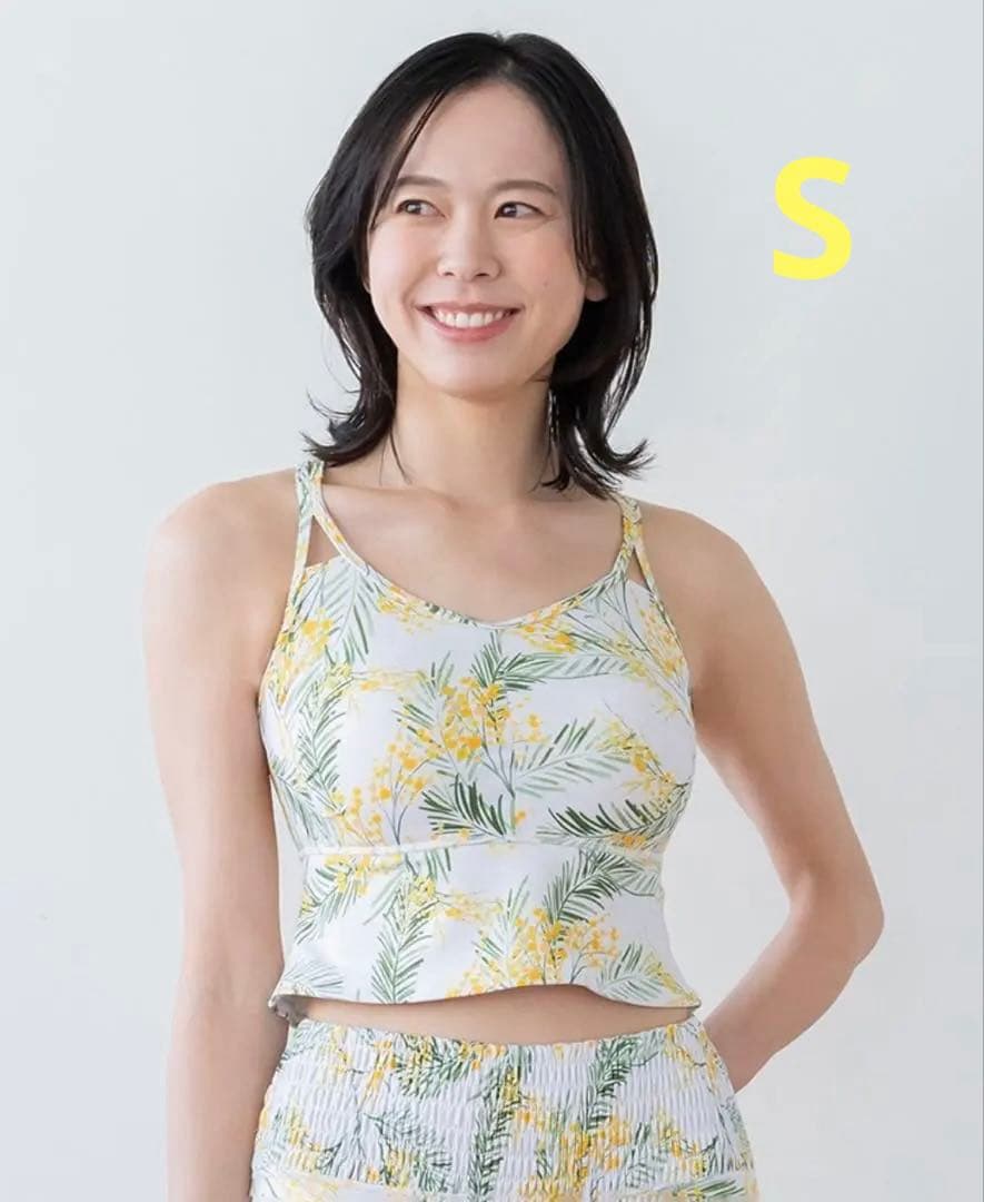 SUKALA スプリングフラワーフレアブラトップ　S ミモザ