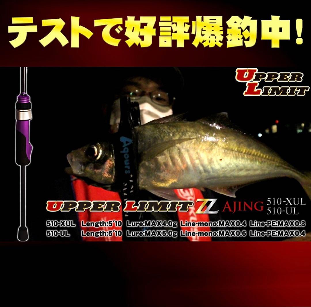 限定特価❗️ ゴクスペ　アジングロッド　UPPERLIMMIT ZZ 510XUL
