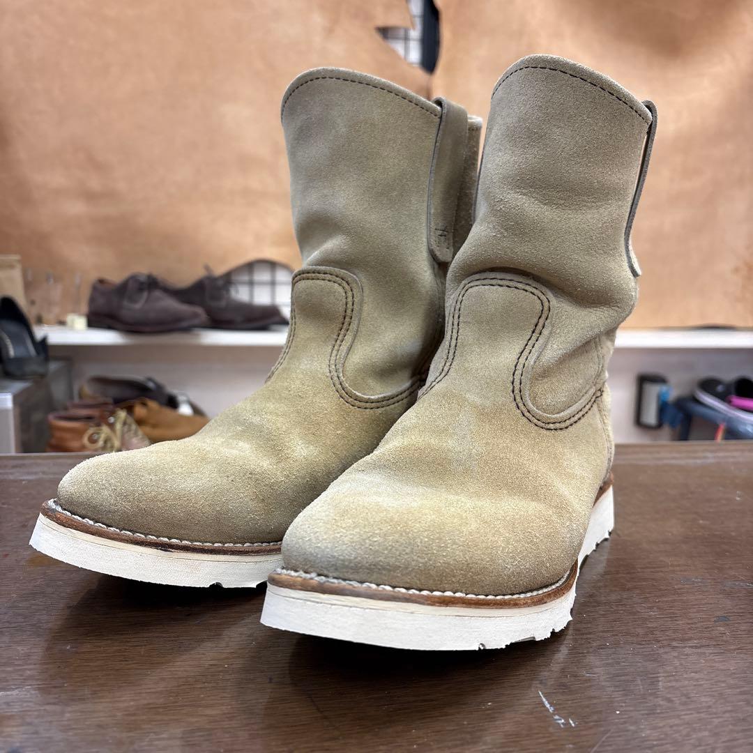 RED WING 8168 ペコス 7 1/2 E Vibram新品ソール