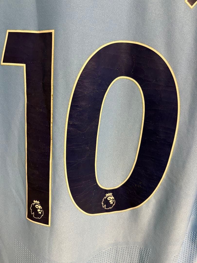 マンチェスター・シティ アグエロ　ユニフォーム　オーセンティック