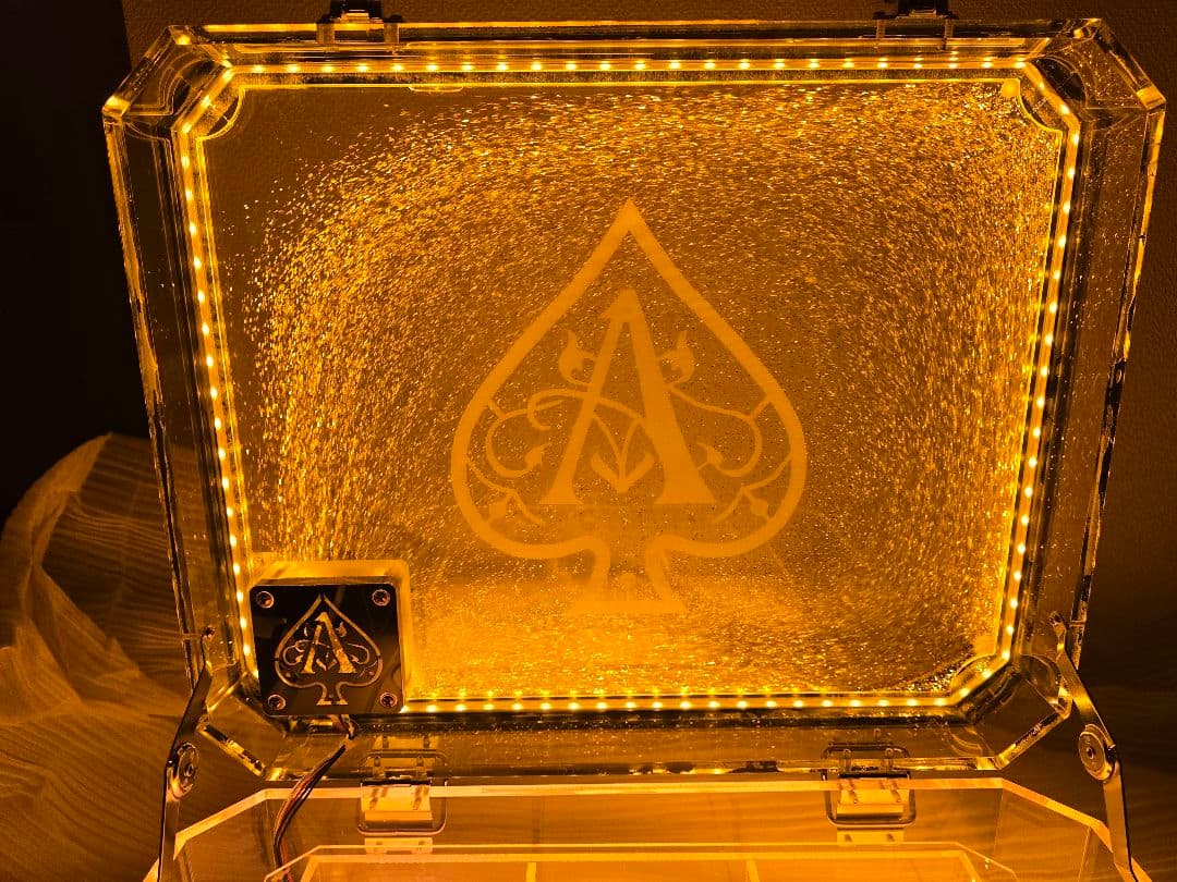 アルマンド 信号機 最新 アタッシュケース LED オイルタイプ 3本