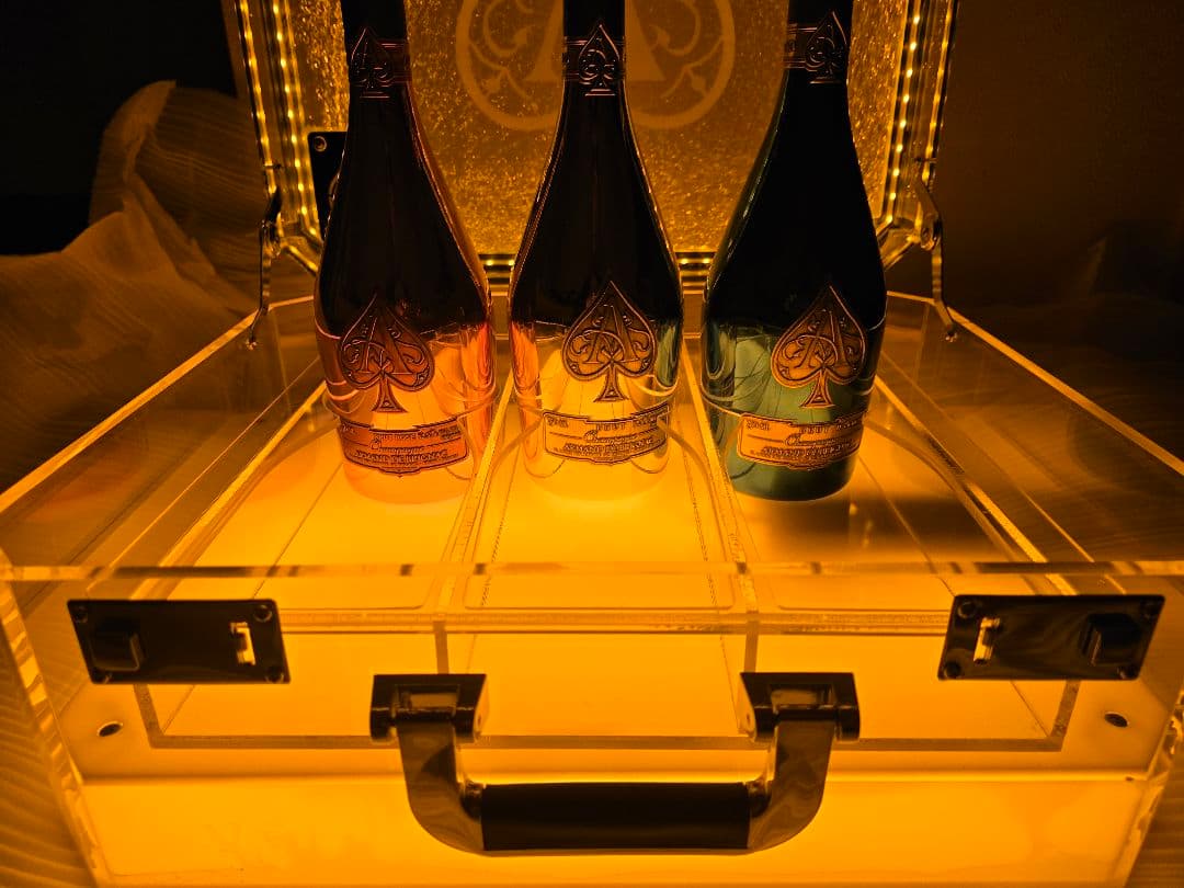 アルマンド 信号機 最新 アタッシュケース LED オイルタイプ 3本