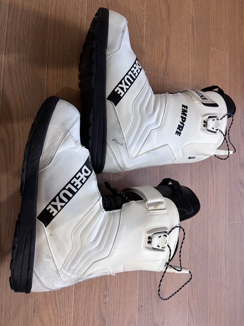 DEELUXE EMPIRE 28.5 スノーボードブーツ ホワイト