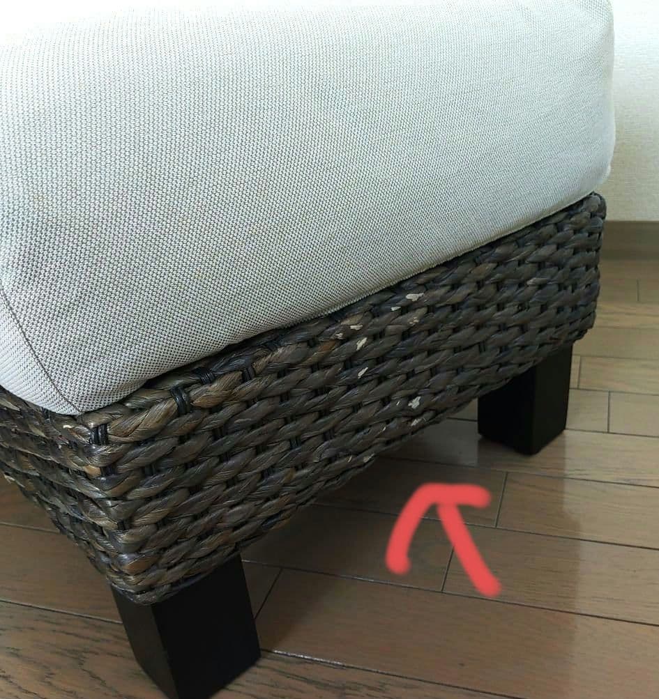 【カバー3枚つき】a.flat オットマン v02 (スツール) ヒヤシンスDG