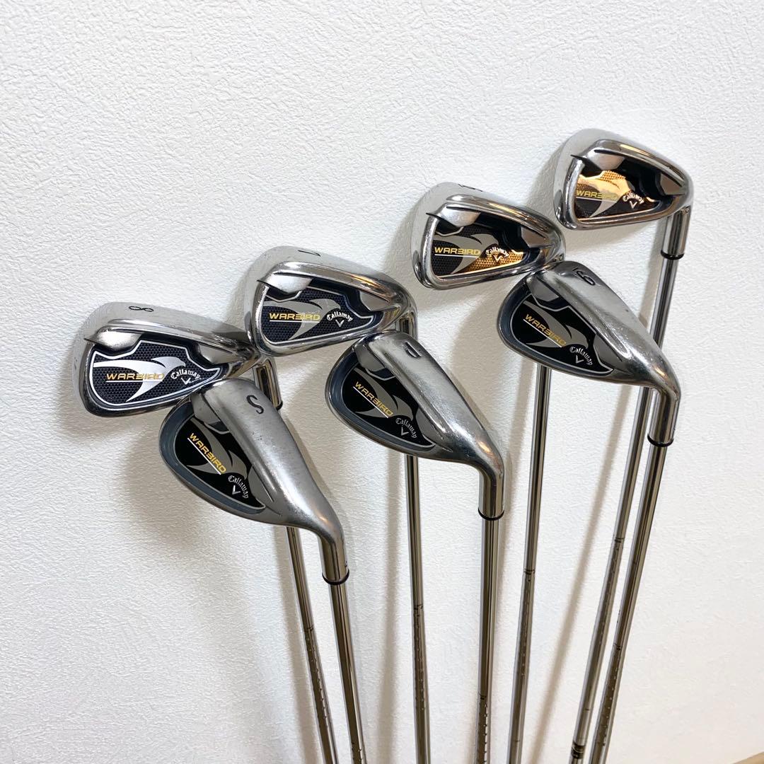 送料込キャロウェイ メンズ用ゴルフクラブ フルセット☆初心者S右キャディバッグ付