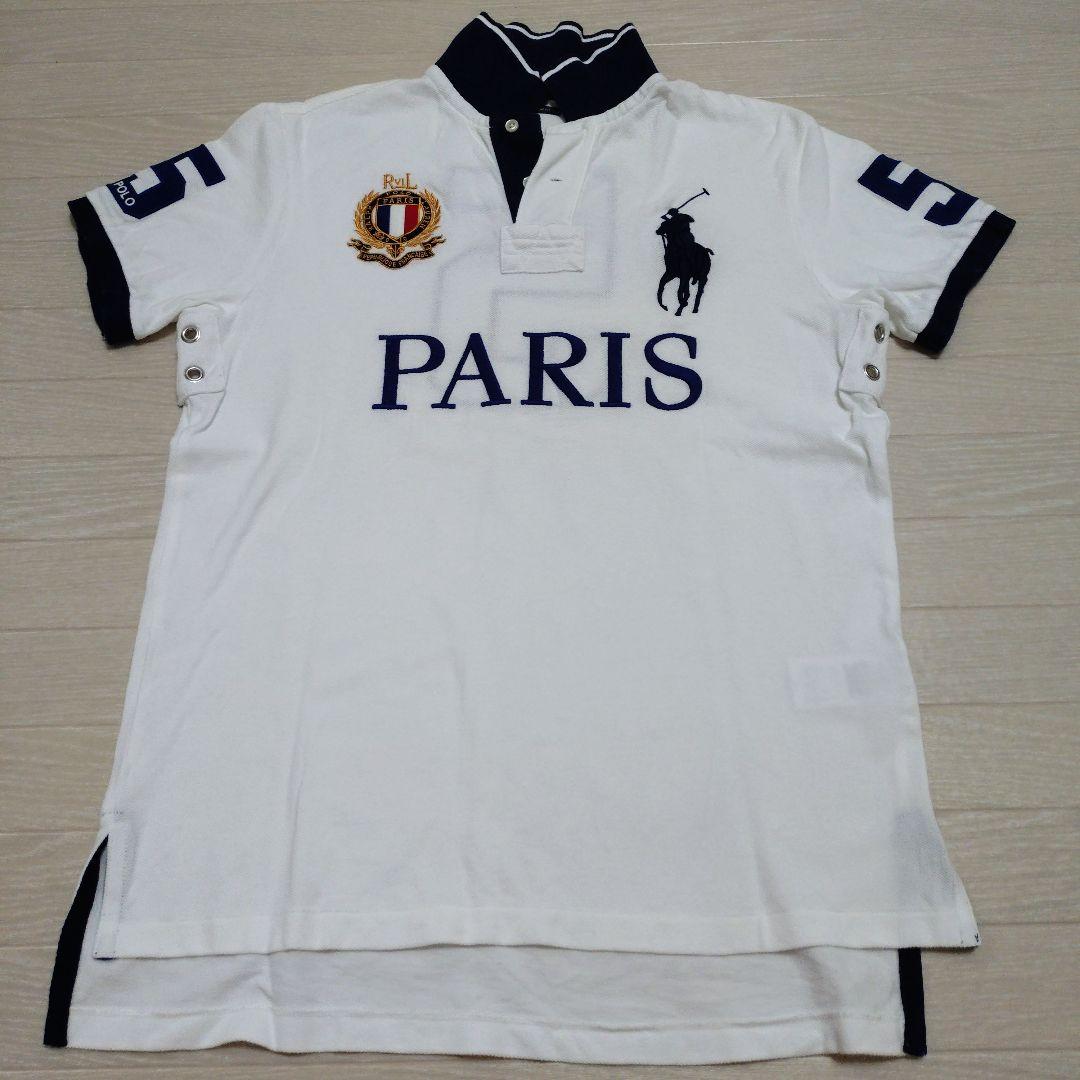 【美品♪】ポロ ラルフローレン PARIS ポロシャツ メンズ