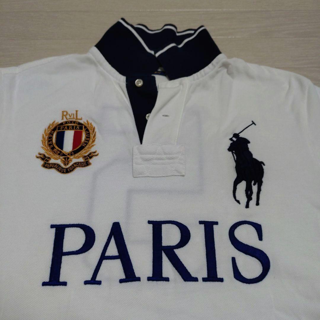 【美品♪】ポロ ラルフローレン PARIS ポロシャツ メンズ