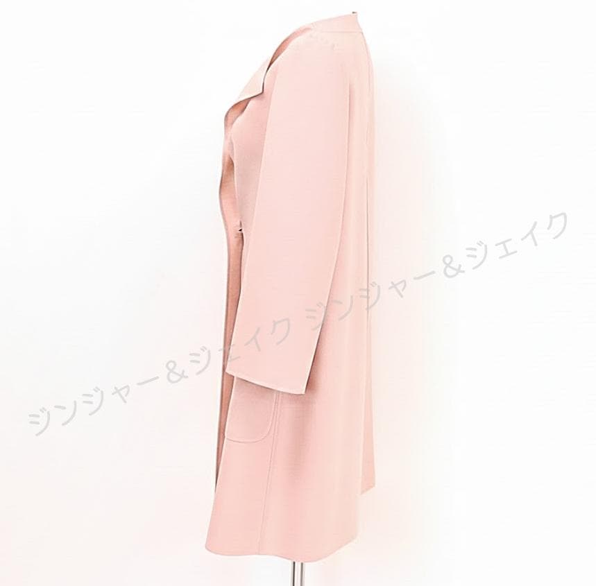 H*⭐様 定価約15万 極美品 フォクシー美シルエットセレモニーコート ピンクベ