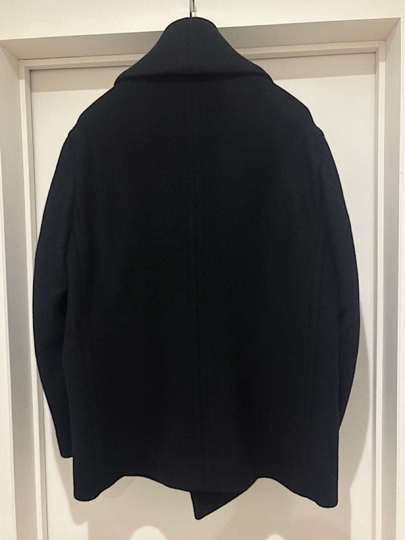 スナフキンRAINMAKERレインメーカー23AWショールカラーPコート黒