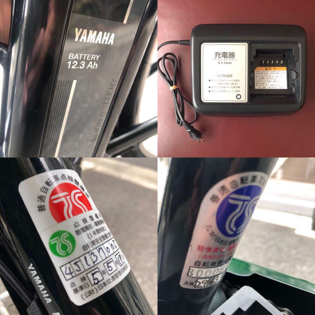 【美品 消耗パーツ交換】YAMAHA PAS Ami 12.3Ah合法カスタム車