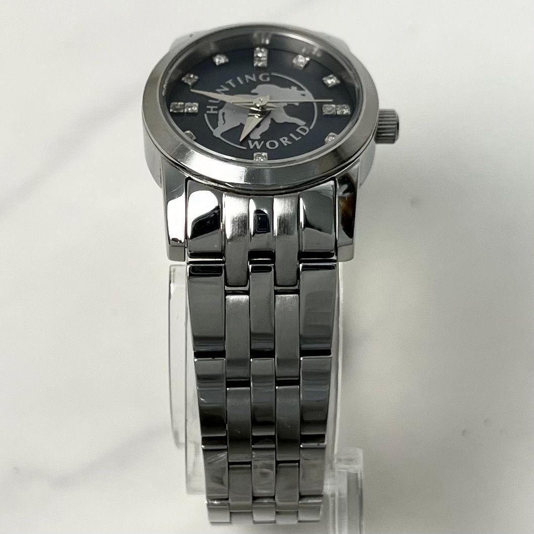 【稼働】 HUNTING WORLD HW-405 シェル文字盤 腕時計