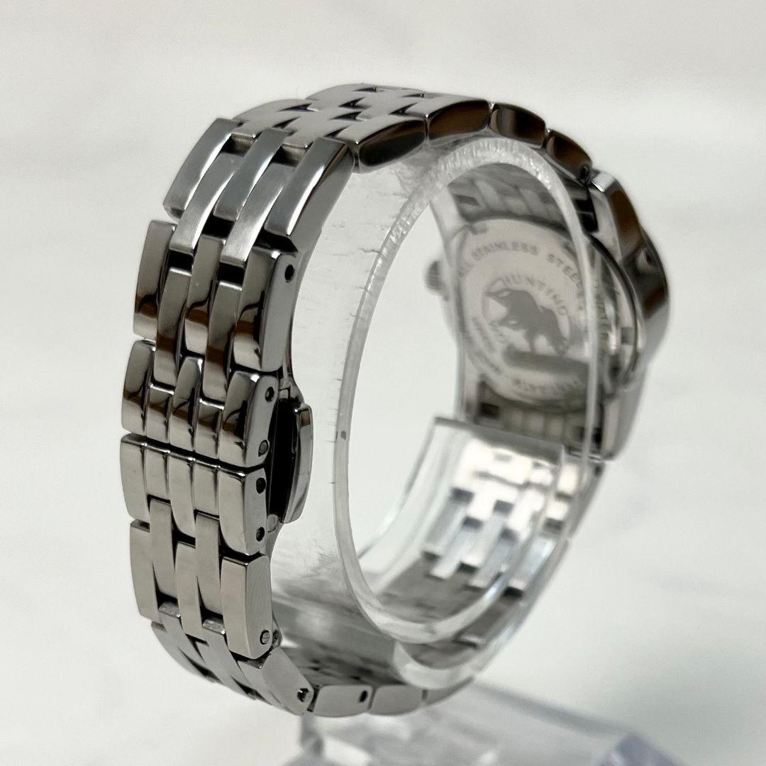 【稼働】 HUNTING WORLD HW-405 シェル文字盤 腕時計