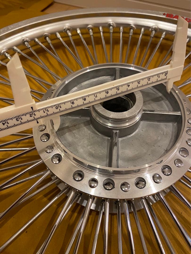 前後17インチ　スーパーカブ　WAVE110　71スポークホイール　新品　黒リム