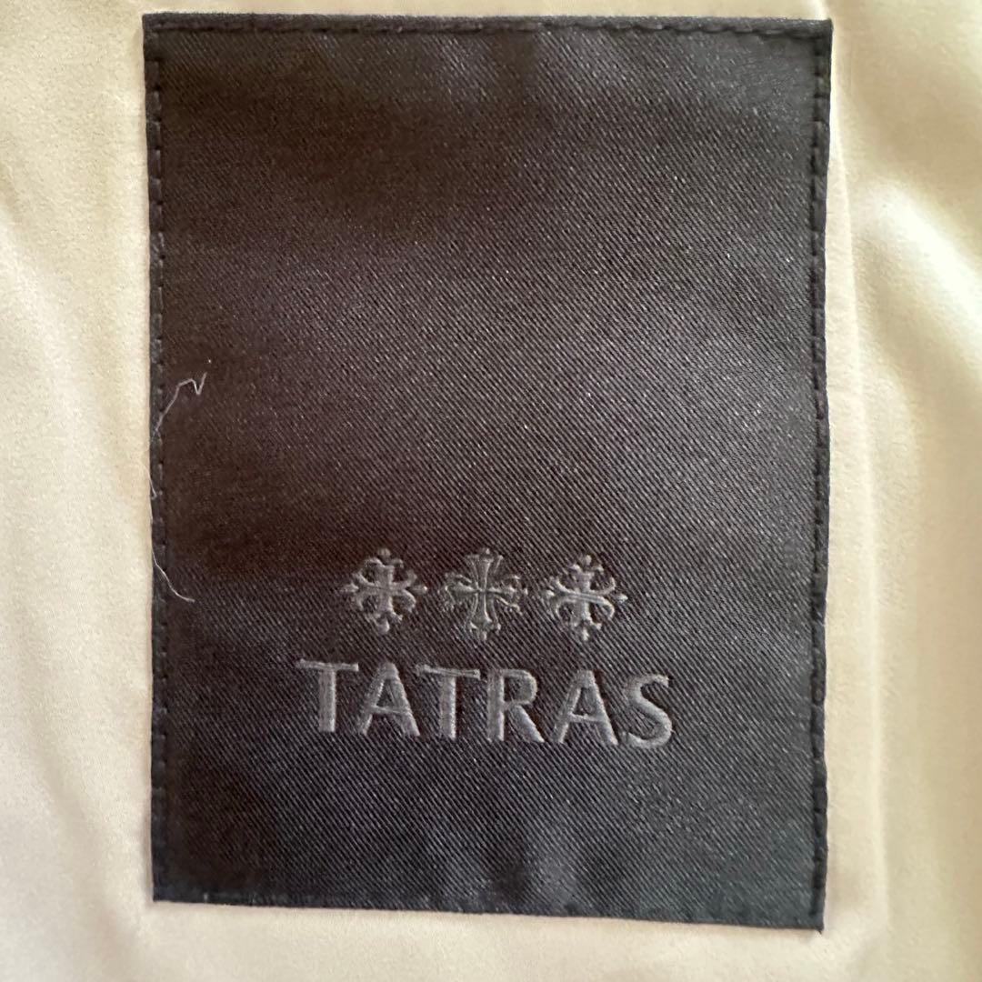 【美品】TATRAS トゥモローランド 別注 エコファーコート グレー S