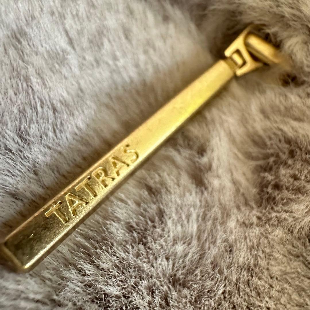 【美品】TATRAS トゥモローランド 別注 エコファーコート グレー S