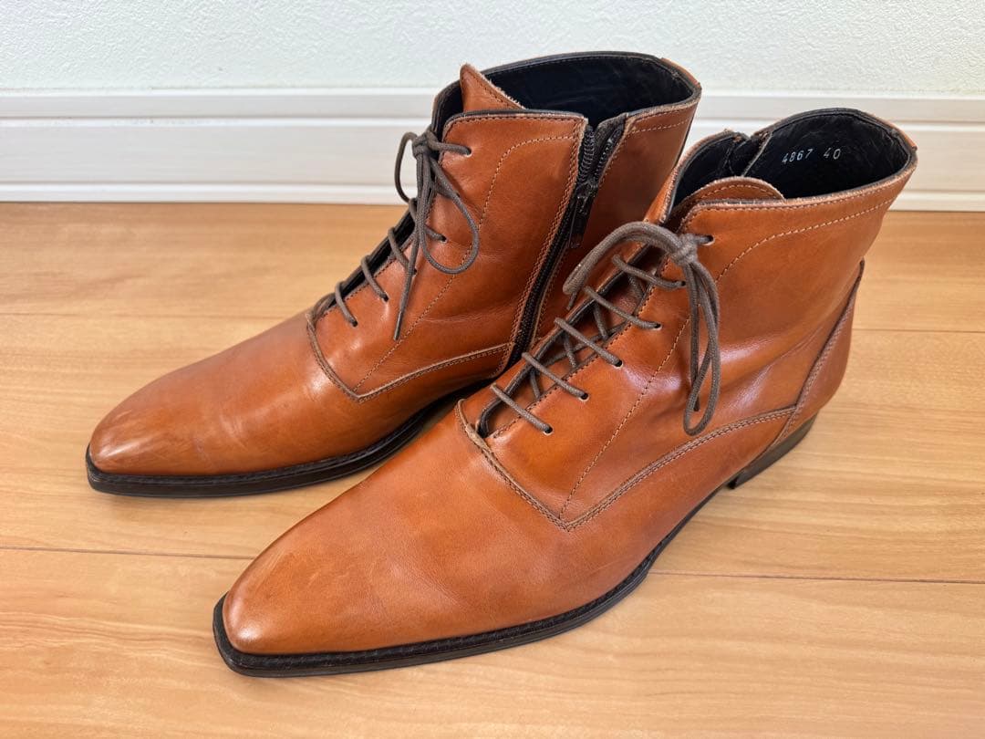 イタリア製 Antonio Maurizi × allegri 別注ブーツ