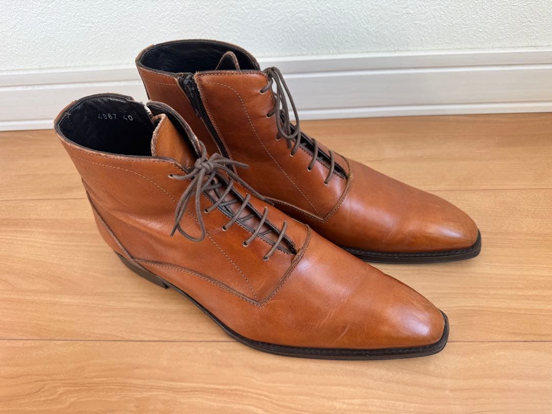 イタリア製 Antonio Maurizi × allegri 別注ブーツ