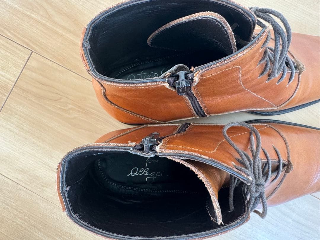 イタリア製 Antonio Maurizi × allegri 別注ブーツ