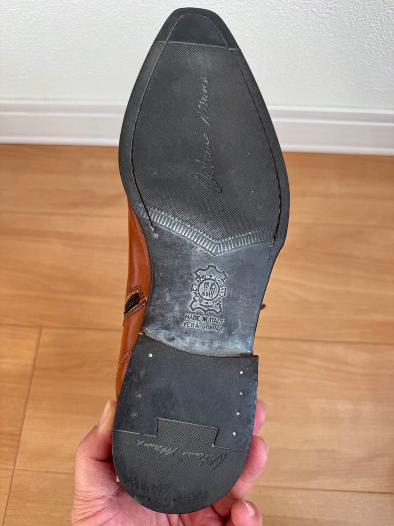 イタリア製 Antonio Maurizi × allegri 別注ブーツ