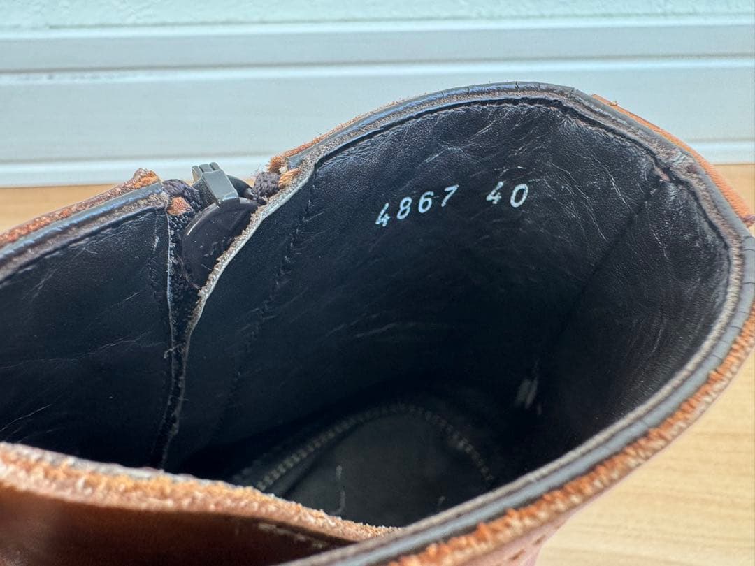 イタリア製 Antonio Maurizi × allegri 別注ブーツ