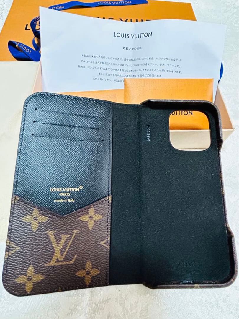 に*け様 LOUIS VUITTON モノグラムiPhone 16pro手帳型ケ